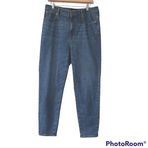 J Crew Factory 10" High Rise Skinny Jeans All Day Stretch Womens Size 33 Or 16
